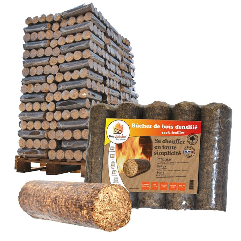 Buches densifiées - Chauffage bois auvergne