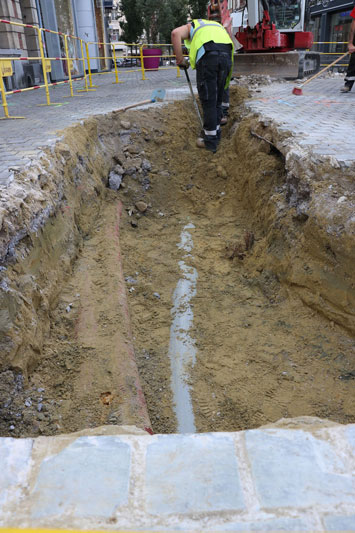 Travaux de réseaux avec installation d'un double poste ENEDIS pour la ville de Béthune