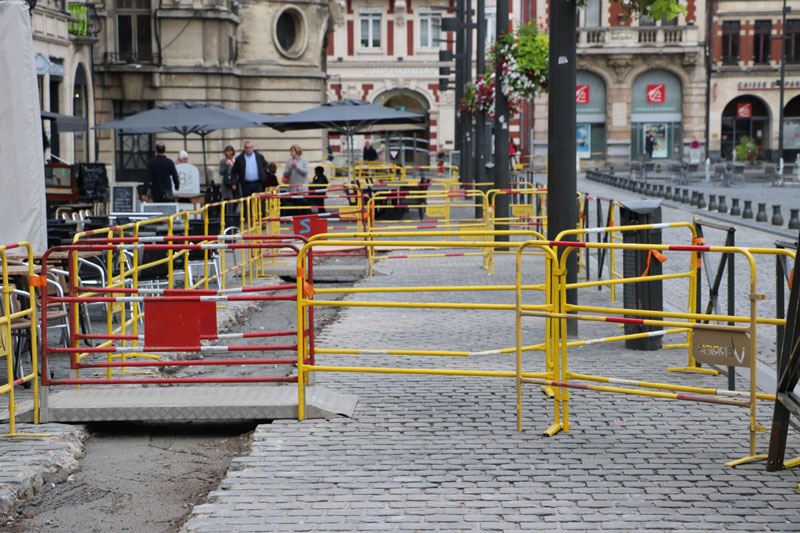 Travaux de réseaux avec installation d'un double poste ENEDIS pour la ville de Béthune